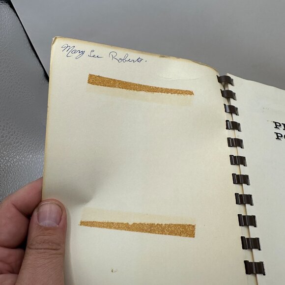 Prairie Potluck Cookbook By Hospital Auxiliary Greenville IL Spiral Bound - Picture 3 of 4